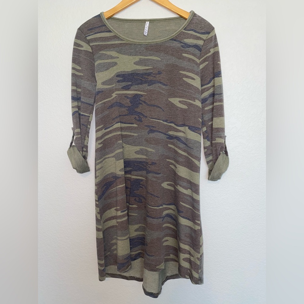 Camo T-shirt Dress